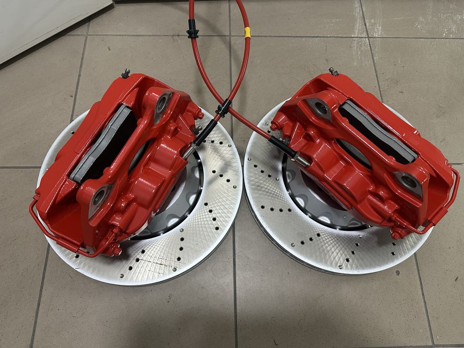 Kit frane Brembo Porsche Macan 4 pot  Golf5Gti 6,7,8 Audi S3,Skoda Rs