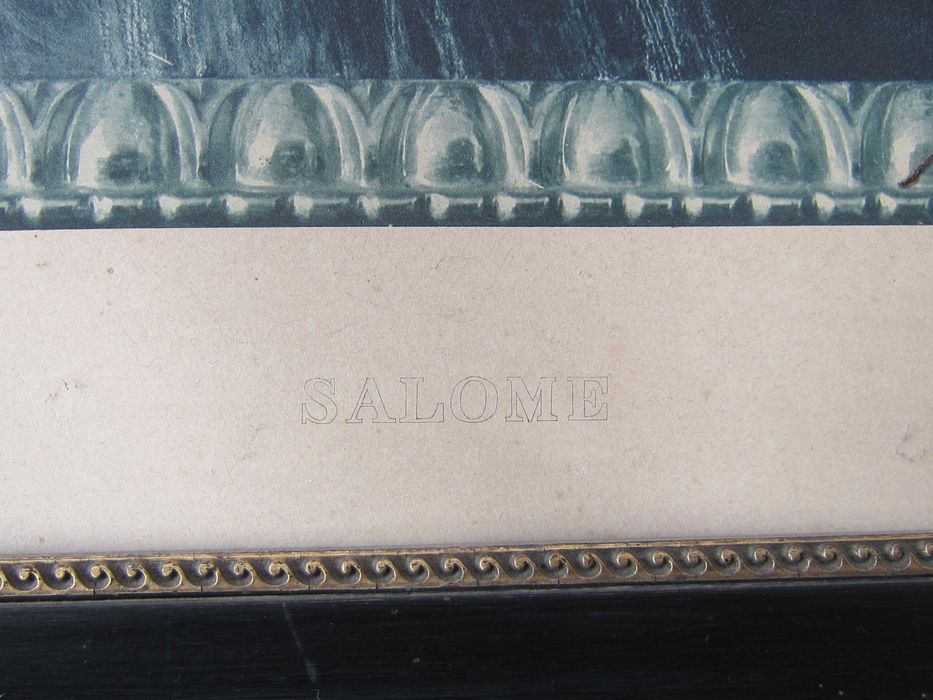 Саломея -- гравюра -- Franz von Stuck ( 1906 год.  )