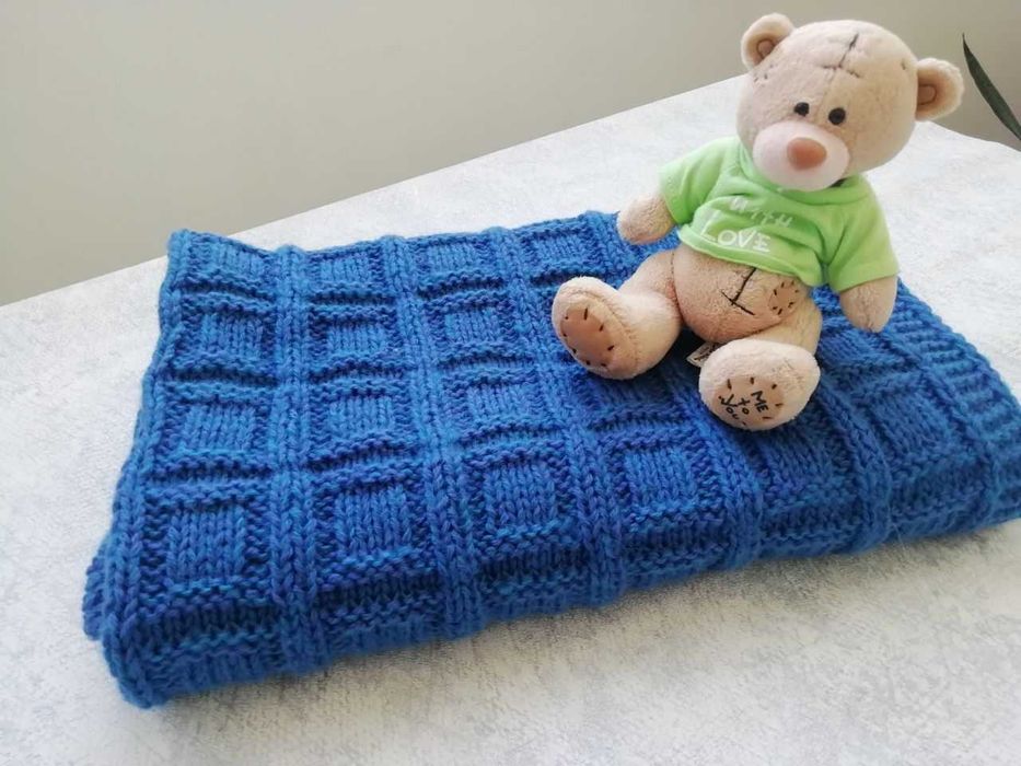 Плед  детский в коляску в машину, для подарка