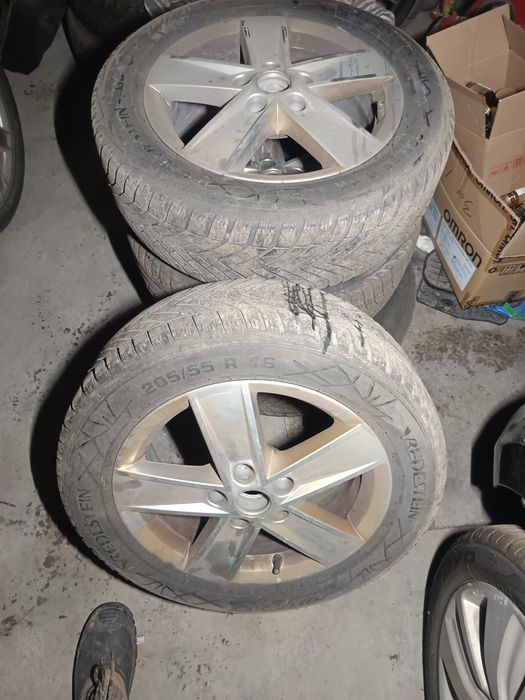 Джанти с гуми 5х112 за Шкода, Ауди,VW 16 цола