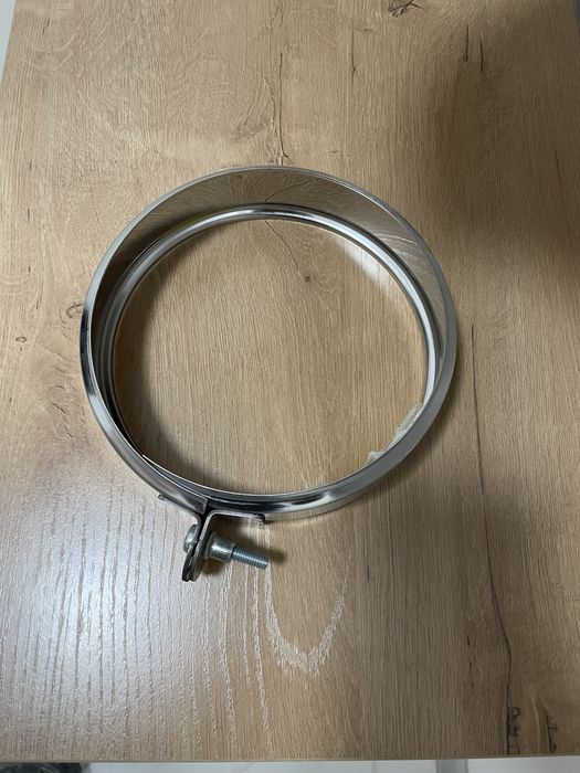 Хомут труба 150 из нерж