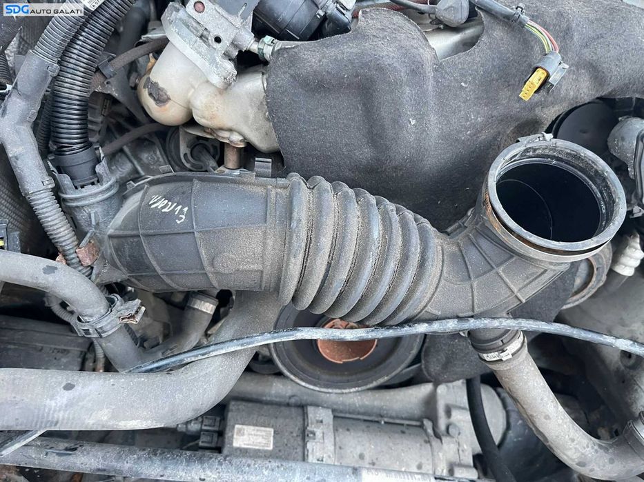 Furtun Conducta Tub Tubulatura Presiune Aer Turbo Turbina Turbosuflanta Intercooler BMW X1 E84 318 320 2.0 D N47 2009 - 2015 Cod 58650910 [C2338]
