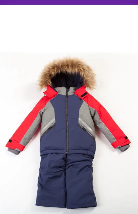 Детская куртка с комбинезоном