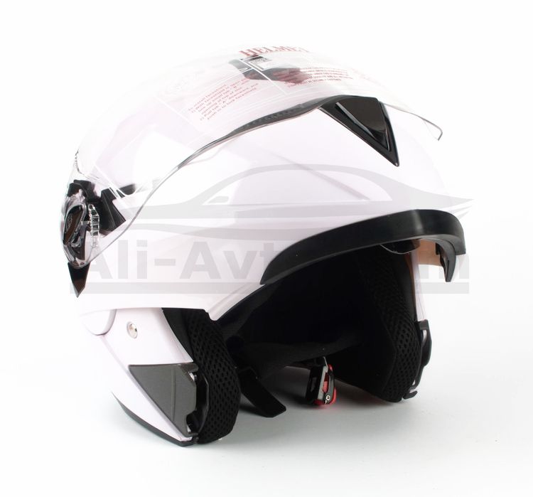 Каска №16 HD модуларна WHITE M размер