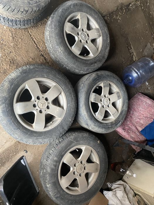 Продам диски с резиной 5/112