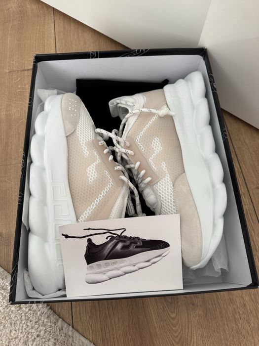 Versace Chain Reaction White 44