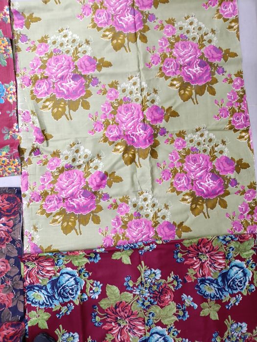 Ткани хлопок 100 процентов СССР советские 70х годов