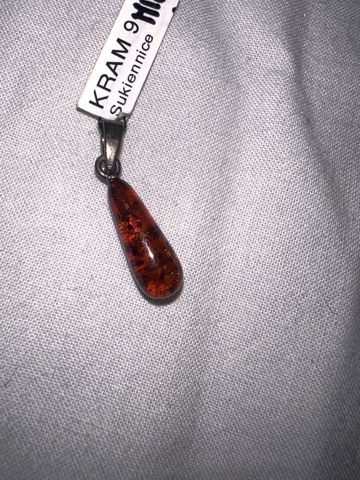 Pandantiv Chihlimbar cu argint 925