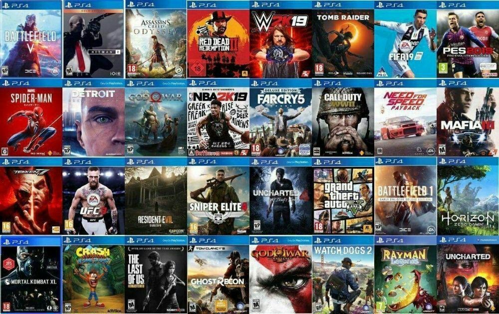 геймпады всех playstation