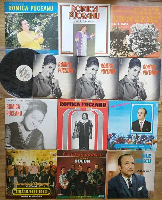 Vinil - vinyl Romica Puceanu Neluta Neagu Gheorghe Zamfir Ioana Radu