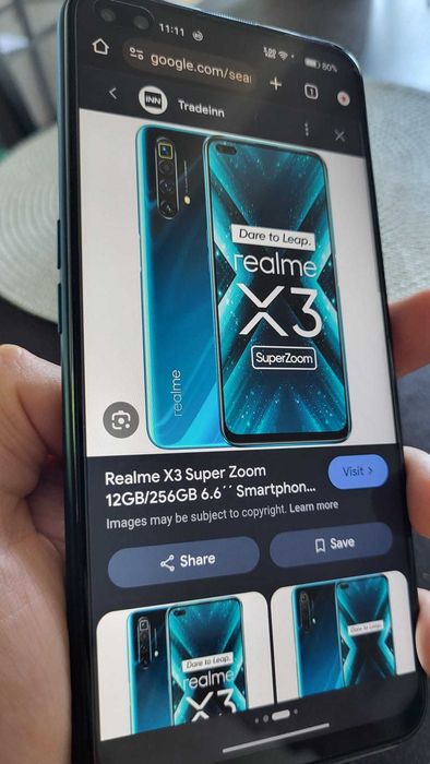 Telefon Realme X3 Superzoom, 256GB, 12GB RAM