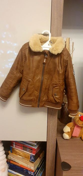 Geaca copii imitatie piele