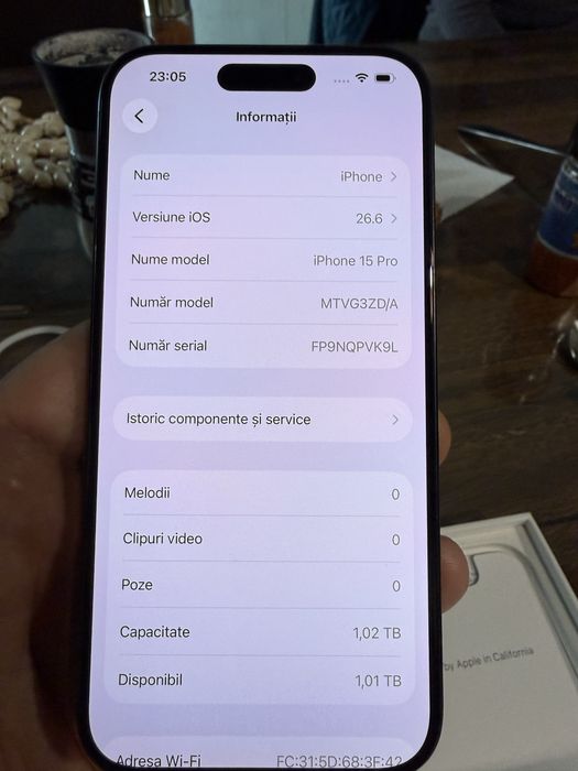 Iphone 15 pro 1tb