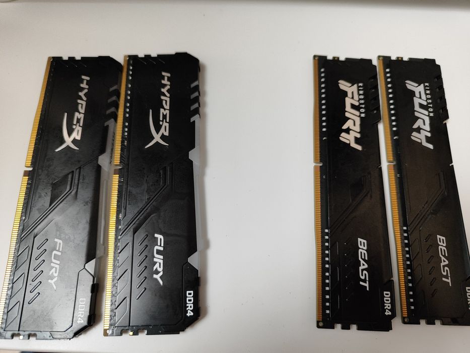 DDR4 RAM  2x8GB или 4x8GB