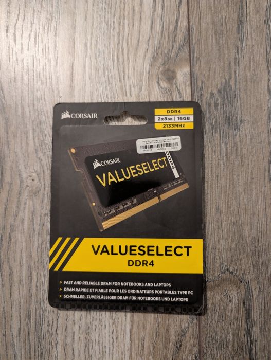 Corsair Ram ddr4 2133mhz 2x8Gb нова