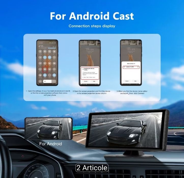 Navigație auto car play 10,26 inch