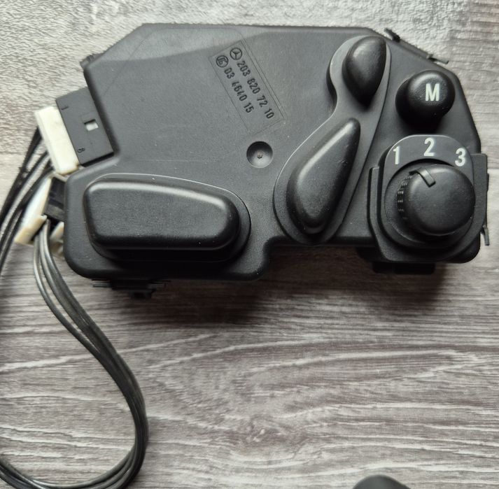 Копчета,модул управления и памет ел седалка мерцедес W203