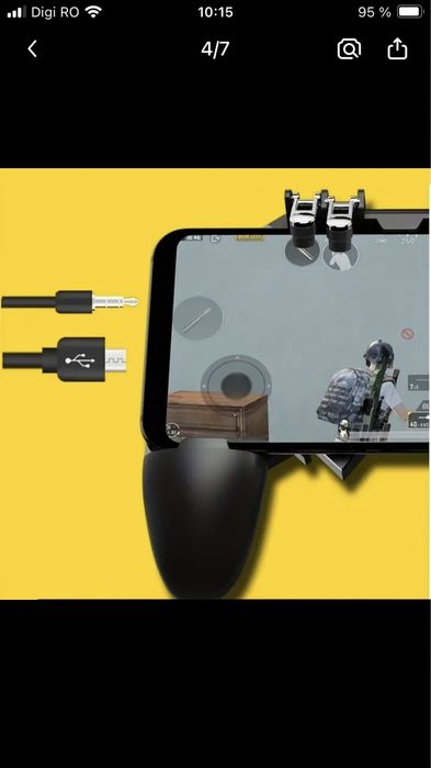 Joystick Memo Pubg, Fortnite, Call of duty. cu 4 degete universal