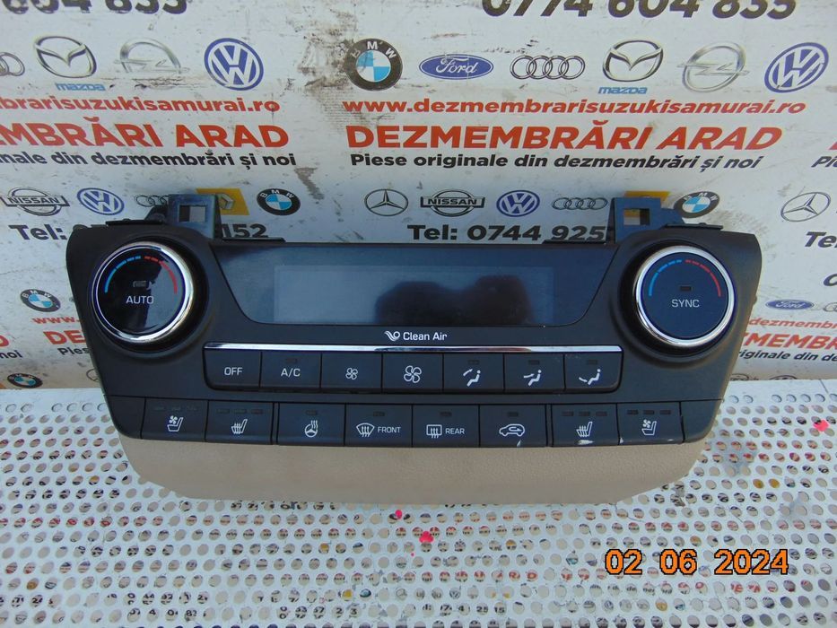 Panou climatronic Hyundai Tucson 2015-2020 panou ac comenzi  tucson cu incalzire scaune și ventilatie