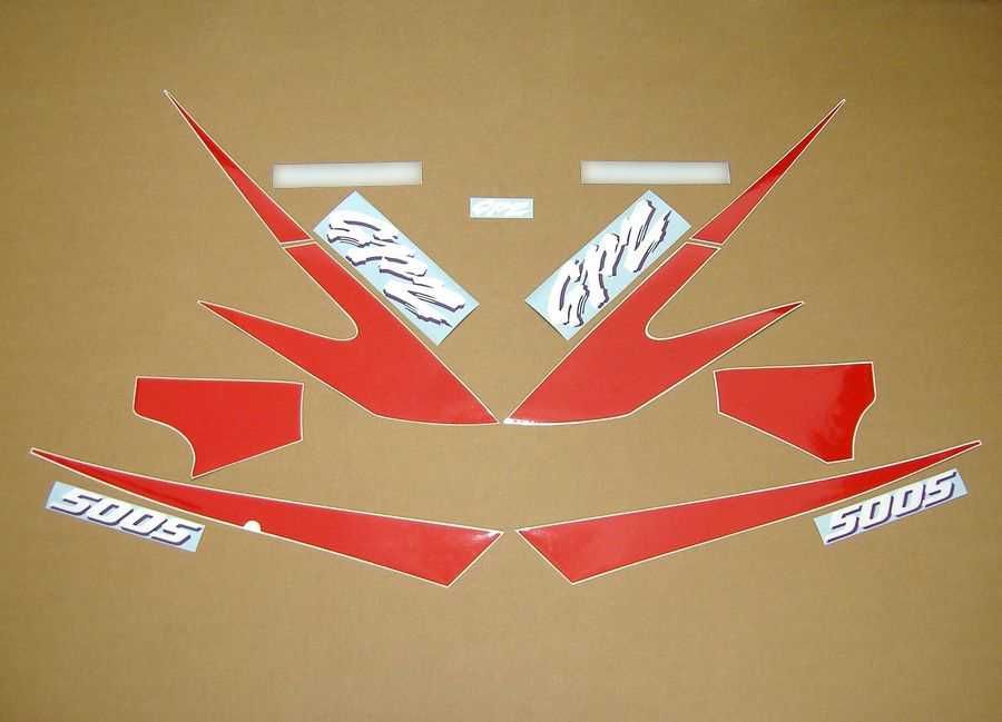 Стикери Kawasaki GPZ 500/1100 1995г.-2001г. лепенки кавазаки гпз 500r