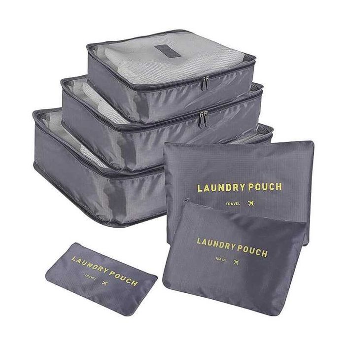 Комплект чанти органайзери за куфар Travel Pouch 7 части