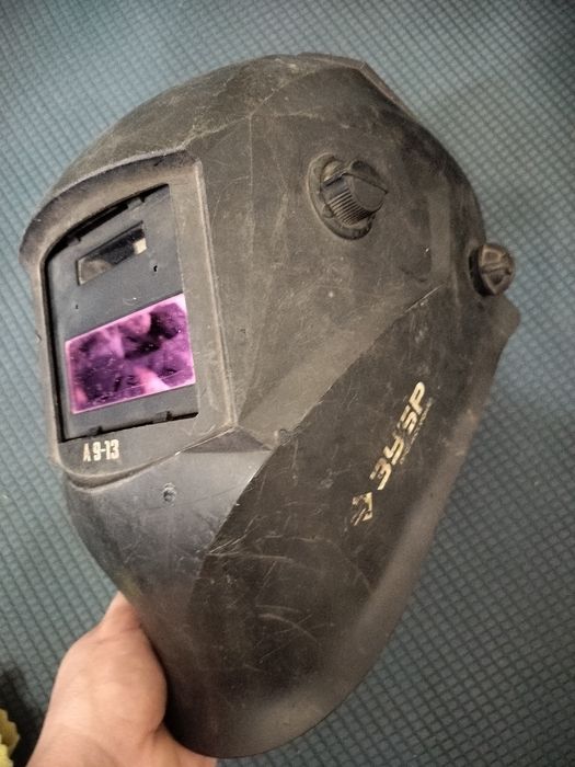 Маска хамелеон для сварщика зубр