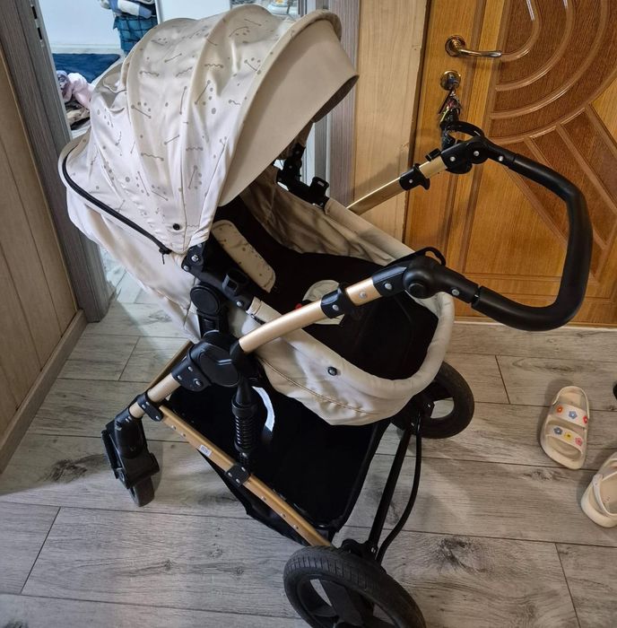 Carucior bebelus 3 in 1 landou + scoica
