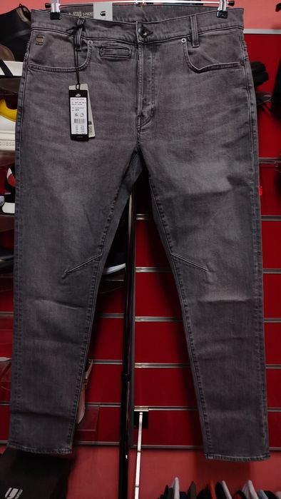 Оригинални дънки G-Star Raw D-Staq W34 , W36 Slim нови мъжки сиви