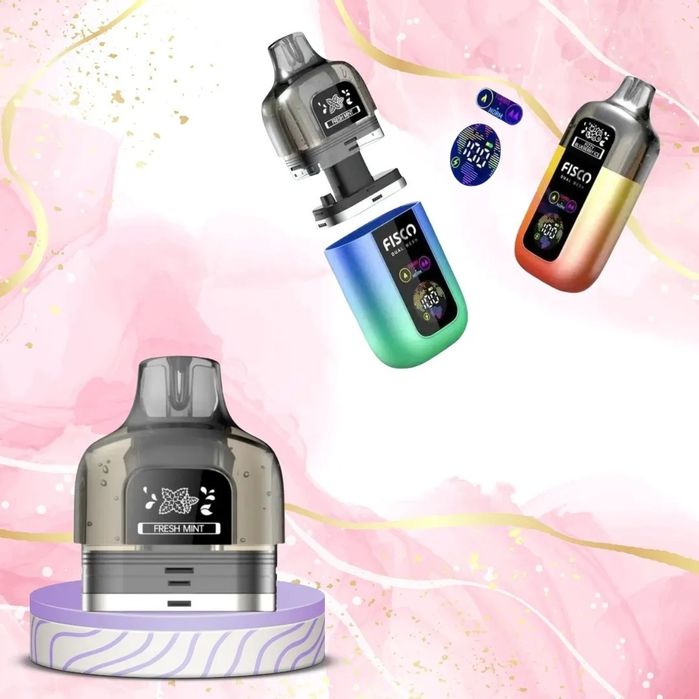 Pachet Vape 22.000 Puffs Fisco Mod Turbo Reincarcabil