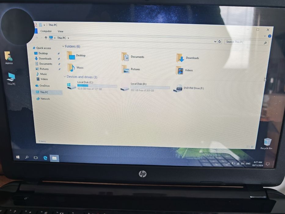 HP 15 r151nu laptop