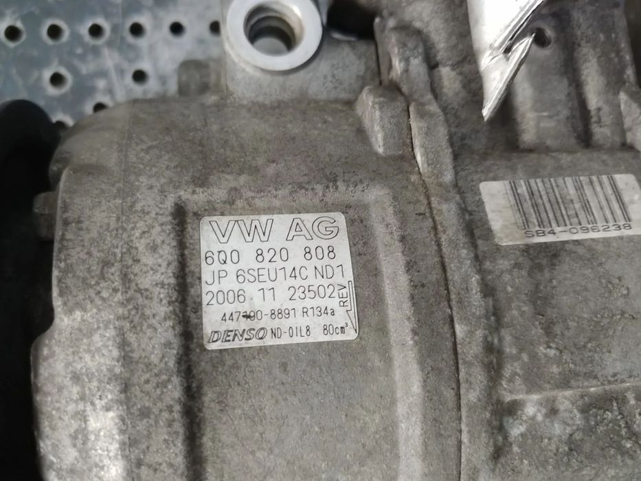 compresor clima ac vw polo 9n  skoda fabia 2 seat ibiza 5 1.4 tdi 1.2 b  6q0820808 447190-8891