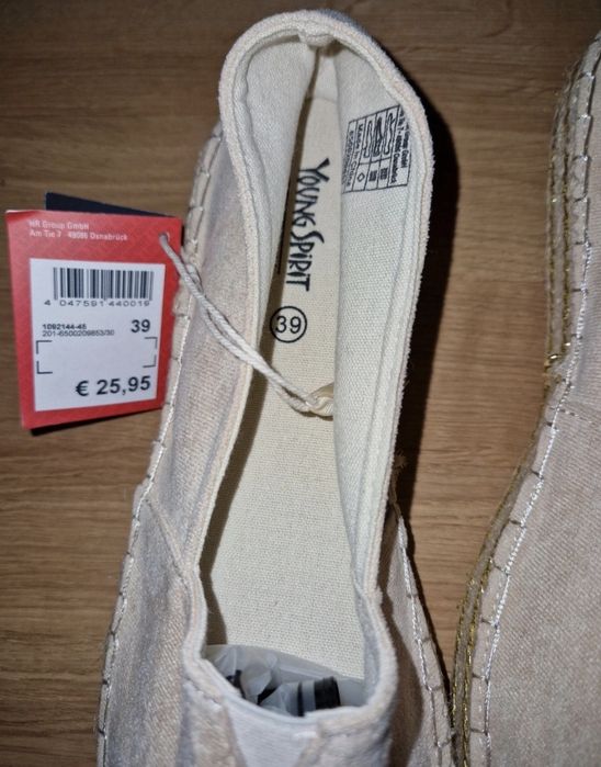 Espadrile dama Young Spirit London