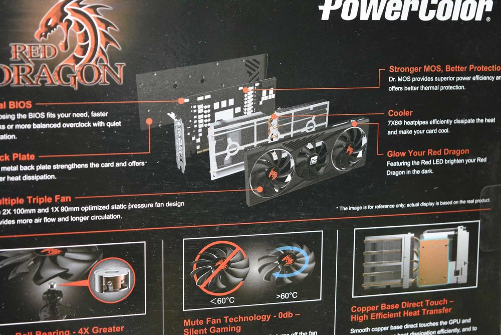 Видео карта PowerColor Radeon RX 6800 16GB Red Dragon OC