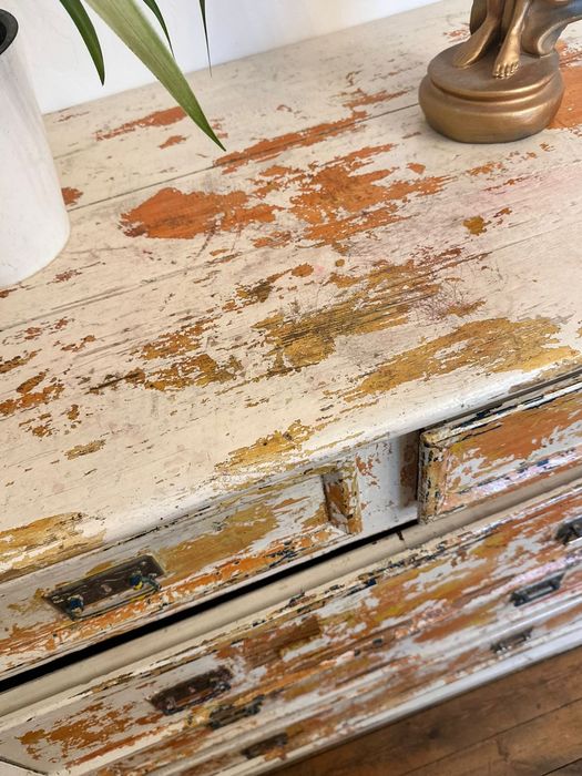 Комод антикварный деревянный