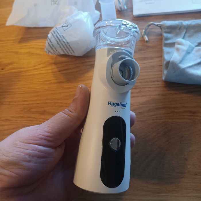 НОВ! Преносим инхалатор (небулизатор), тих, компактен, за деца и възра