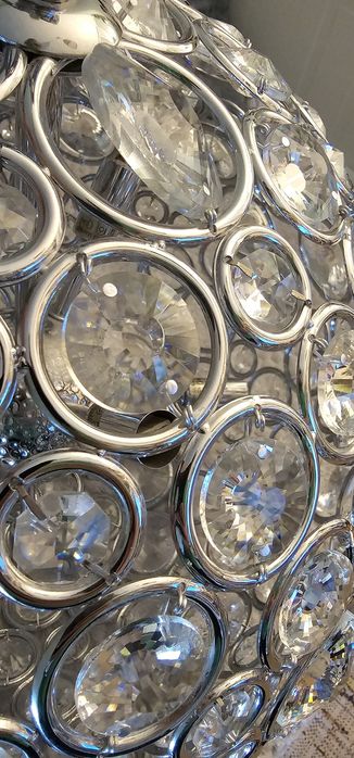 Lustra suspendata cristal  9 x bec g9 candelabru