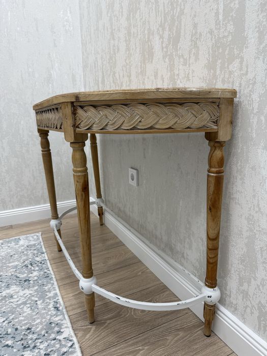 Мебель Полукруглая консоль Ashley