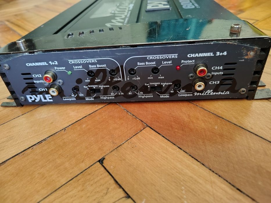 Усилвател Pyle PLM401 и Sony XM-460GTX