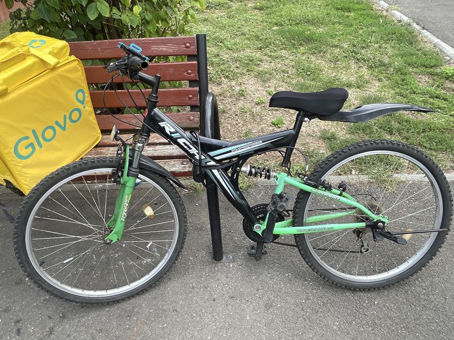 Bicicleta+suport telefon+acoperire sa+incuietoare