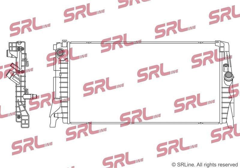 Radiator apa BMW Seria 1, 2 Active/Gran Tourer 202021, 2 Gran Coupe 202024, X1 F48 202022, X2 F39 202024; Mini Countryman 202024, 1.5 T, 2.0 T,