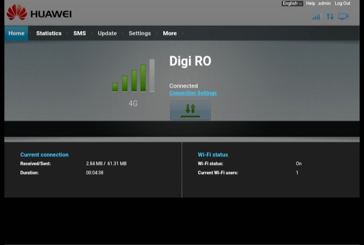 Router Huawei B311 cu SIM Modem 4G Hotspot WiFi decodat nou