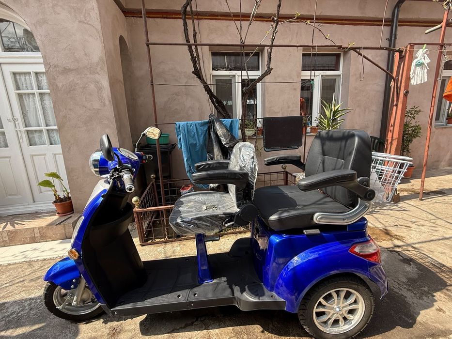 Tricicletă Electrică 2 Locuri – NEFOLOSITĂ | 1000W | RAR