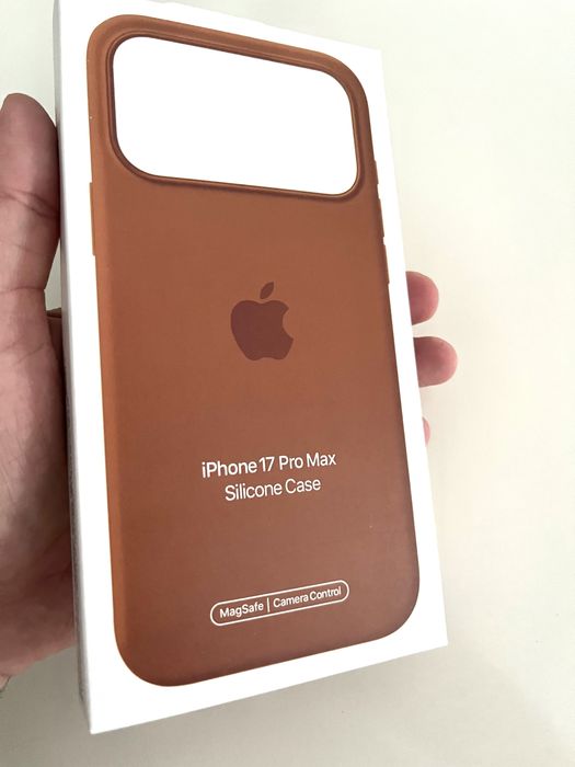 Husa silicon Apple iPhone 17 Pro Max “Terra Cotta” magsafe