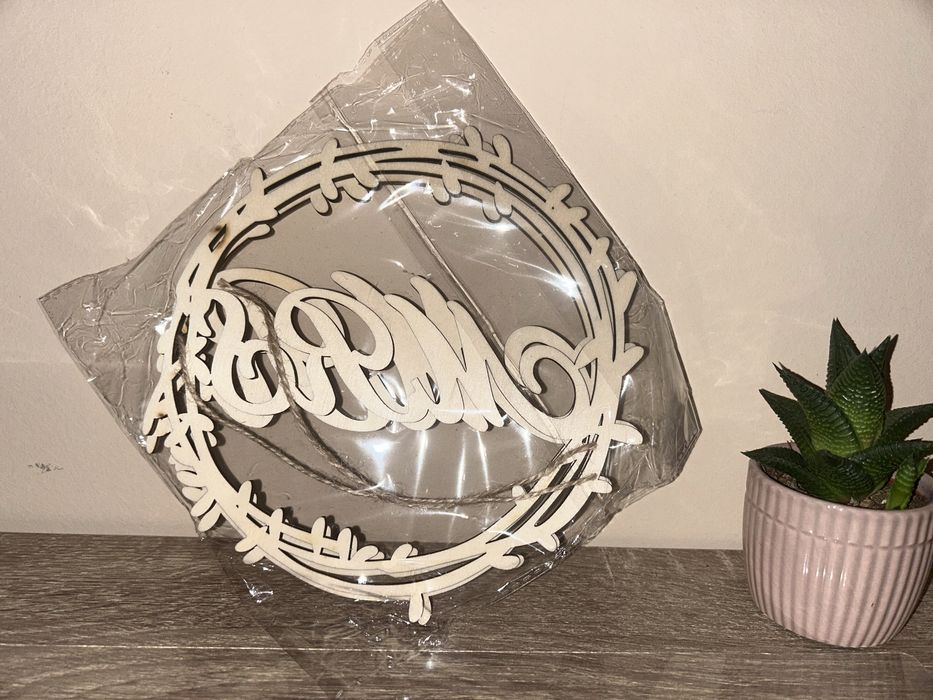 Дървени рингове Mr & Mrs