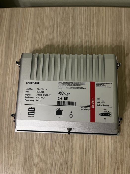 Touch panel Beckhoff