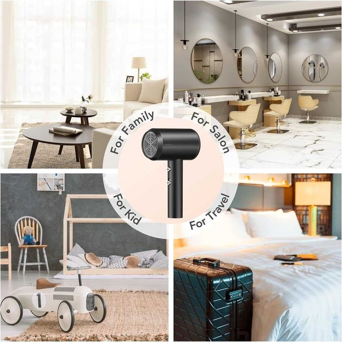 ZHIBAI  професионален йонизационен сешоар