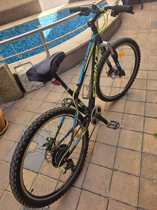Bicicleta MTB dama, roti 26, full shimano, full disc, ca nou
