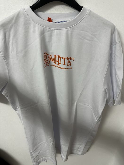 Tricou Off White marime L fit M