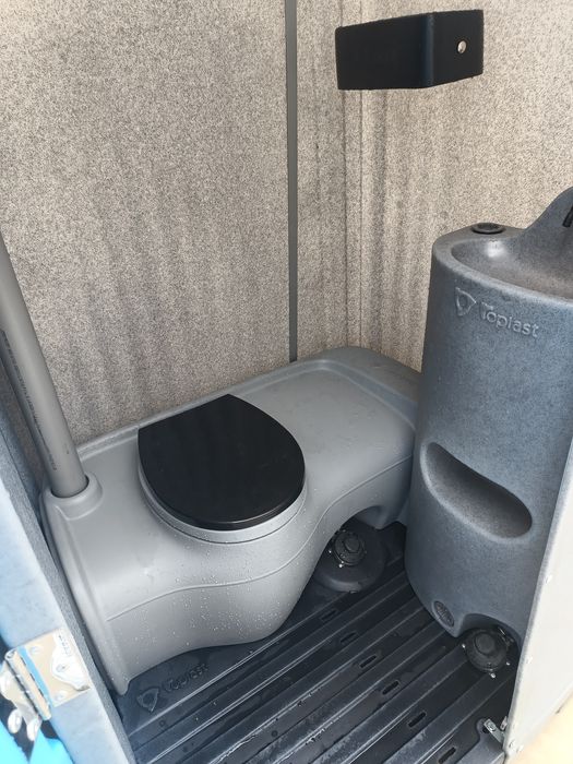 Toaletă ecologică vidanjabilă cu lavoar și spălare vas WC SAN MARINO