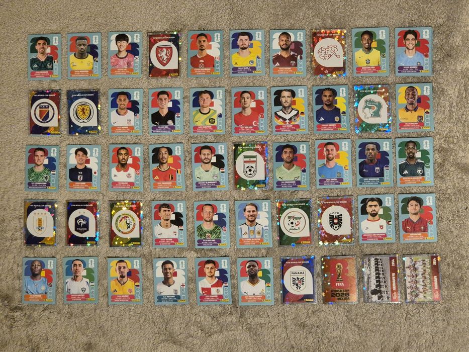Разменям / продавам стикери Panini World cup 2026